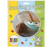Creotime papier à repasser perles à repasser 16 cm 8 pièces Blanc G