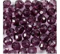 Creotime Parure De Perles Violet 4 Mm 45 Pièces