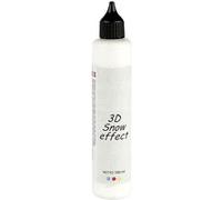 Creotime pâte à neige 100 ml blanc, mat Blanc G