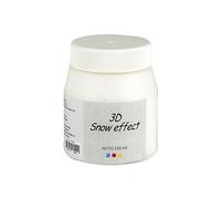 Creotime pâte à neige 250 ml blanc, mat Blanc