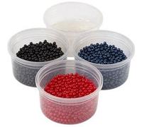 Creotime pearlfoam clay bleu foncé/rouge/noir 4 pièces