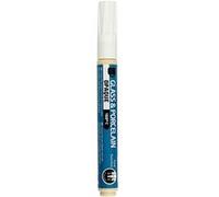 peinture stylo verre & porcelaine blanche