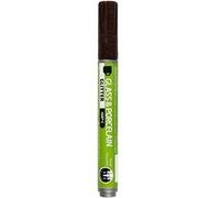 Creotime peinture stylo verre & porcelaine pailletée marron Marron G