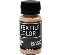 Creotime peinture textile Basic 50 ml beige clair Beige G