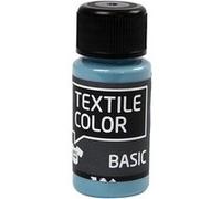 Creotime peinture textile Basic 50 ml bleu clair Bleu G