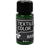 Creotime peinture textile Basic 50 ml vert olive