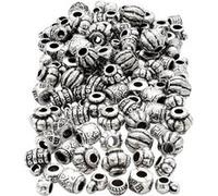 Creotime perle mélange plastique 7-11 mm argent 400 pièces Argent G