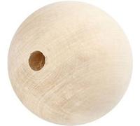 Creotime perle ronde de 8 cm Jaune