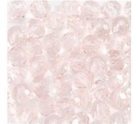 Creotime perle ronde ronde rose 4 mm 45 pièces Rose