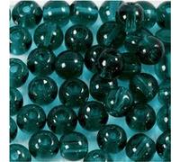 Creotime perle ronde ronde verte 4 mm 45 pièces Vert G