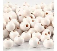 Creotime perles 8x2 mm 15 grammes 80 pièces blanches Blanc G