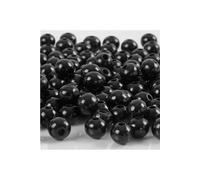 Creotime perles 8x2 mm 15 grammes 80 pièces noir Noir G