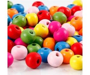 Creotime perles 8x2 mm 90 pièces Multicolore G