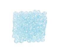 Perles à facettes Creotime bleues 4 mm 100 pièces