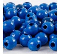 Creotime perles bleues 10x3 mm 70 pièces Bleu G