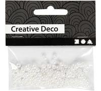 Creotime perles Creative Deco 150 pièces nacre 4 mm Nacre G