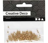 Creotime perles Creative Deco 150 pièces or Doré G