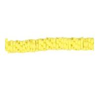 Creotime perles d'argile fleurs jaunes 6 mm 145 pièces Jaune
