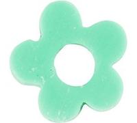 Creotime perles d'argile fleurs vertes 6 mm 145 pièces G