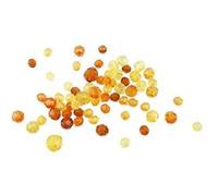 Creotime perles facettées mélange jaune 250 g Jaune G