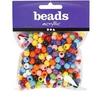 Creotime perles pastel 8 mm 250 pièces