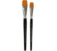 Creotime pinceaux noirs ronds 2 pièces (16-20) Noir G