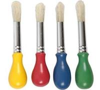 Creotime pinceaux pour enfants 13 mm 4 pièces Multicolore G