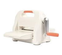 Creotime poinçonneuse et estampeuse A5 35 cm blanc/orange Orange G