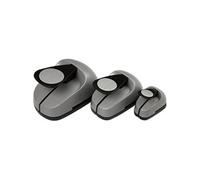 Creotime poinçons de chiffres 25/49/75 mm cercle 3 pcs gris