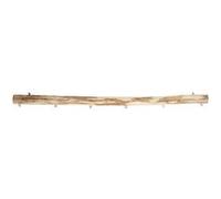 Creotime présentoir en bois 40 cm avec 6 yeux et 2 oeillets de suspension Bruin G