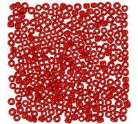 Creotime Rocailles rouges 3 mm 25gr Rouge G