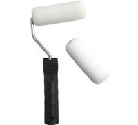 Creotime rouleau à peindre 10 cm de mousse 3 pièces Blanc G