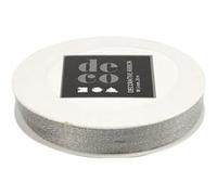 Creotime ruban 20 m 5 mm à chevrons argentés de 5 mm Argent G