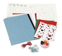 Creotime set d'artisanat papier de décoration de Noël 6 pièces Multicolore G