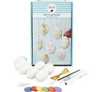 Creotime Set de 7 pièces pour peintre d'œufs de Pâques Multicolore G