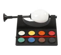 Creotime set de peinture oeufs 16,5 cm noir Noir G
