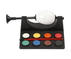 Creotime set de peinture oeufs 16,5 cm noir Noir G