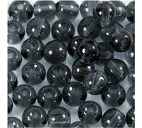 Creotime set de perles rond gris 4 mm 45 pièces Gris G