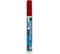 Creotime stylo à peinture verre et porcelaine bordeaux Bordeaux G