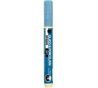 Creotime stylo à peinture verre & porcelaine bleu clair