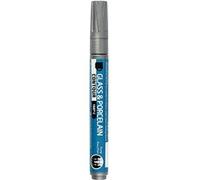 Creotime stylo à peinture verre & porcelaine contour argent Argent G