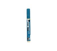 Creotime stylo à peinture verre & porcelaine turquoise