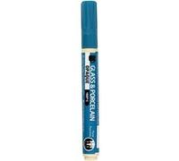 Creotime stylo à peinture verre & porcelaine turquoise Turquoise G