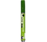 Creotime stylo de peinture verre et porcelaine paillettes vert clair Vert clair G