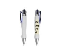 Creotime stylos à bille promotionnels 10 pièces avec papier personnalisé
