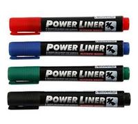 Stylos permanents Power Liner quatre couleurs