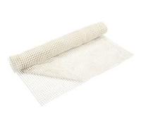 Creotime tapis antidérapant 150 x 100 cm PVC blanc Blanc G