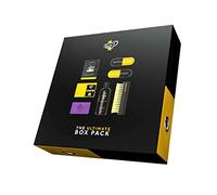Crep Protect Paquet de boîte - Kit de nettoyage de baskets haut de gamme avec 6 x lingettes pour baskets, 2 x pilules, gomme, solution de nettoyage 100 ml, chiffon en microfibre et brosse