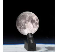 Creperture Lampe de projection de terre et lune Projecteur de planète rechargeable par USB Lumières d'ambiance pour chambre à coucher, chevet, salon, décoration murale, accessoires photo terre