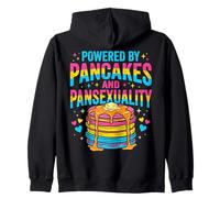 Crêpes et Pansexualité Drapeau Pansexuel Sweat à Capuche